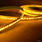 LED Strip Light 2835 SMD LED 240 LED Per Meter Amber Yellow | Chronos lights