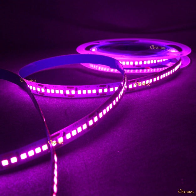 LED Strip Light 2835 SMD LED 240 LED Per Meter Pink | Chronos lights