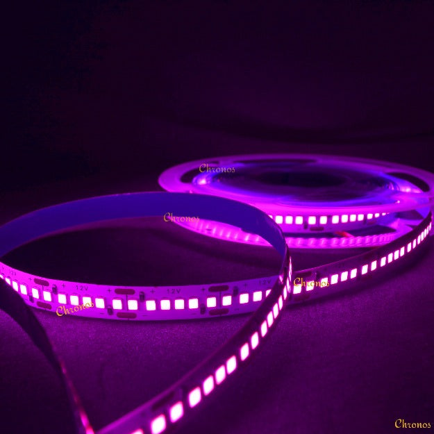 LED Strip Light 2835 SMD LED 240 LED Per Meter Pink | Chronos lights