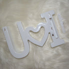I love you Marquee Alphabet Lights | Chronos Lights