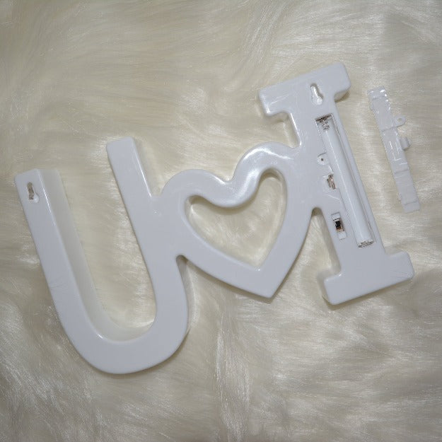 I love you Marquee Alphabet Lights | Chronos Lights
