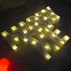 Marry Me Marquee Alphabet Lights | Chronos Lights
