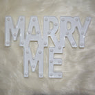 Marry Me Marquee Alphabet Lights | Chronos Lights