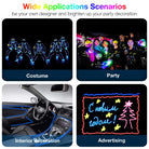 Neon Electroluminescent EL Wire Lights | 2AA Battery Operated - Chronos
