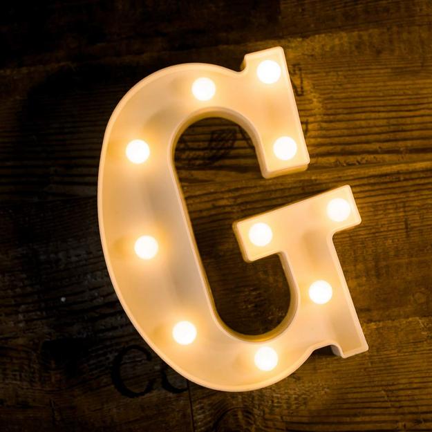 Marquee Letter Sign Lights - Alphabet G - Chronos