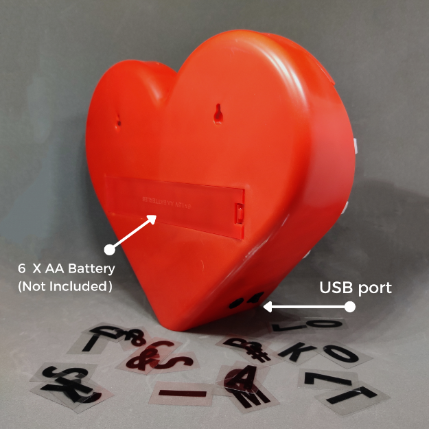 Heart Cinematic Light Box