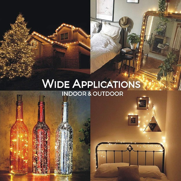 Fairy Lights - 3AA Battery Operated | Remote Control | IP44 Waterproof