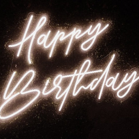 HAPPY BIRTHDAY WW | NEON SIGN LIGHT CHRONOS