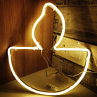 Neon Sign Light | Battery & USB Operated | Diya (Warm White)
