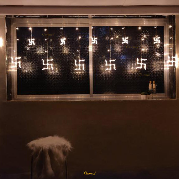 Swastik Curtain Lights | WW | Chronos