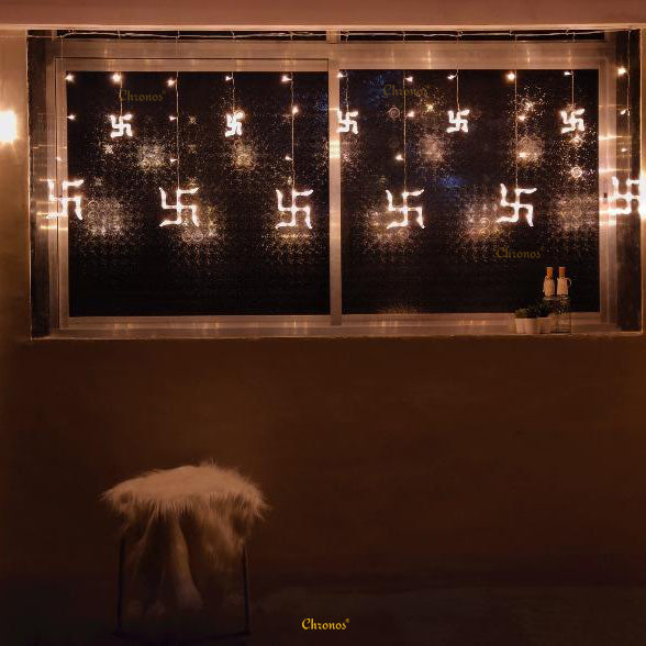 Swastik Curtain Lights | WW | Chronos