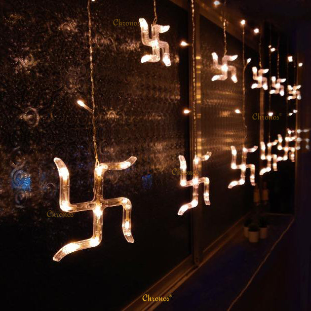 Swastik Curtain Lights | WW | Chronos