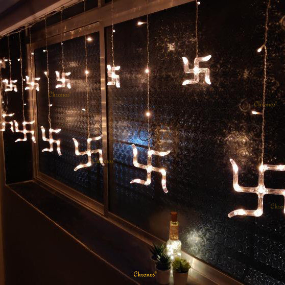 Swastik Curtain Lights | WW | Chronos