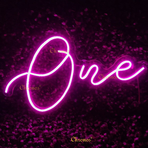One Pink | Neon Sign Lights Chronos
