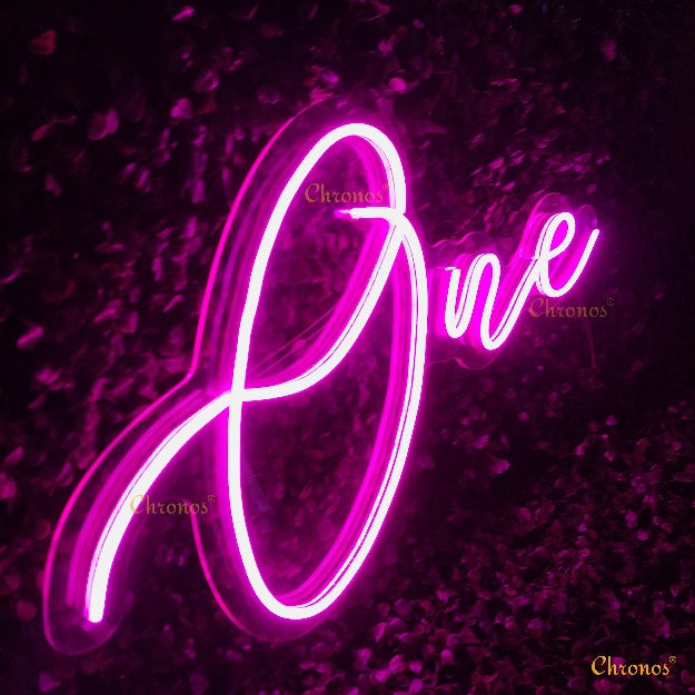 One Pink | Neon Sign Lights Chronos