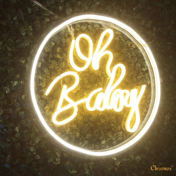 Oh Baby Neon Sign Light | WW-Y | Chronos