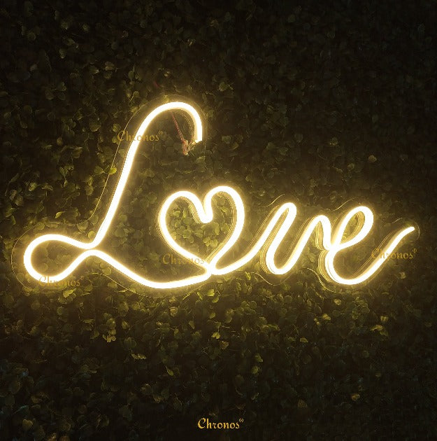 Love Neon Sign Light | WW | Chronos