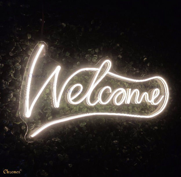 Welcome Neon Sign Light | WW | Chronos