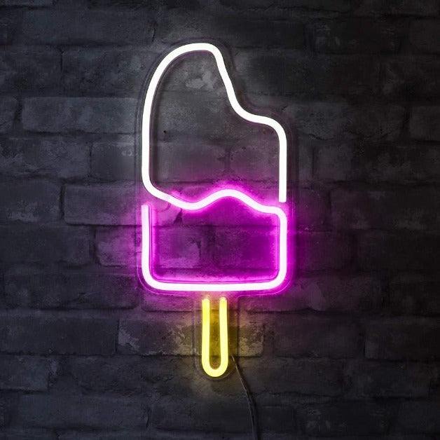 Neon Sign Light | Wall Hanging | Ice Candy
