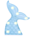 Mermaid Tail | Blue | Marquee Light Shape | Chronos Lights