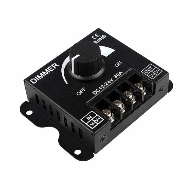 DC12-24V 30A MANUAL KNOB DIMMER Chronos Lights