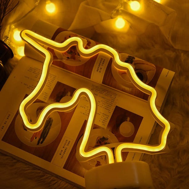 Neon Sign Lamp | Battery & USB Operated | Unicorn