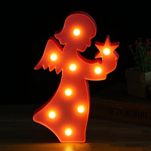 Marquee LED Light - Angel Shape - Chronos