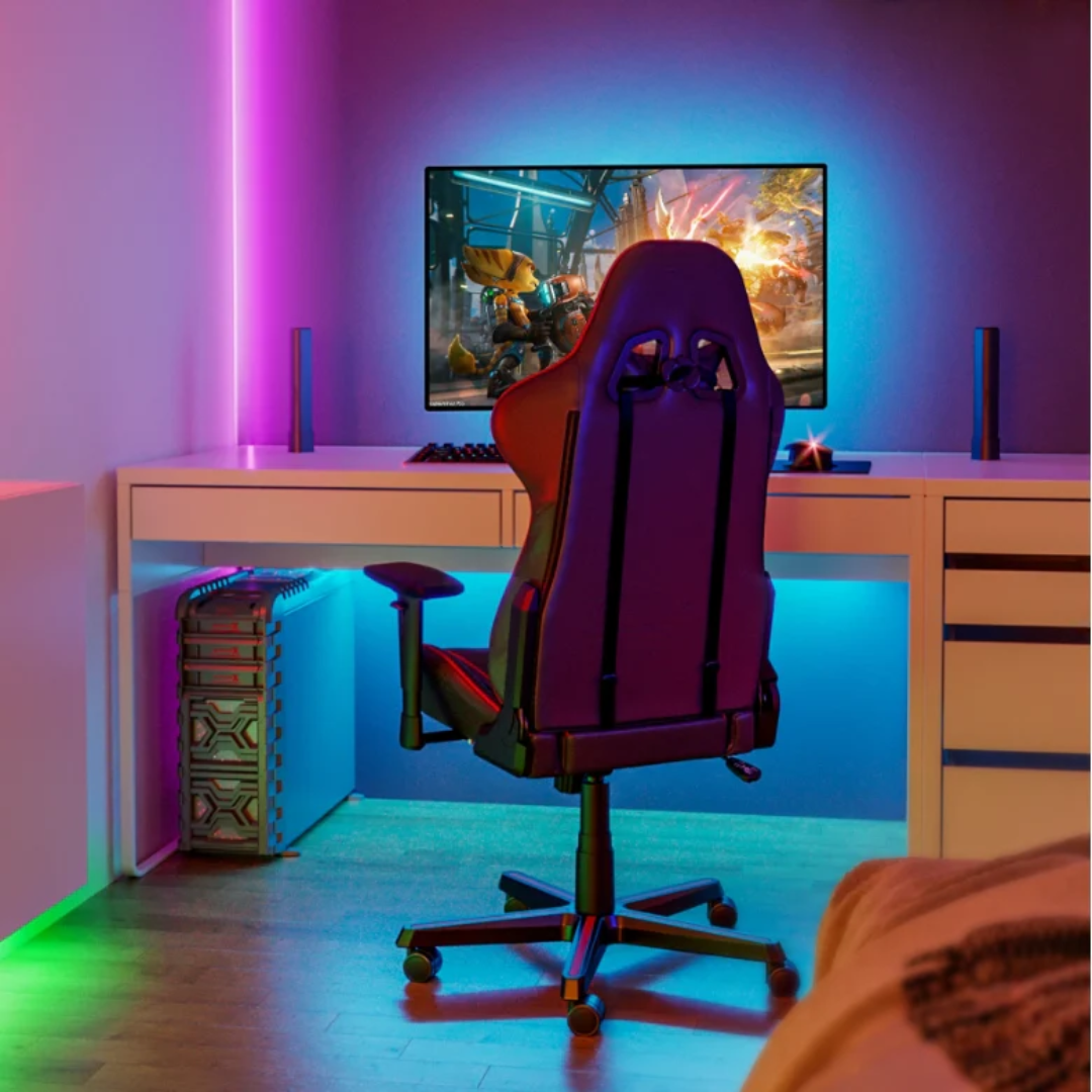 Smart Pixel RGBIC Strip Lights with App Control and Google Home & Alexa Compatible