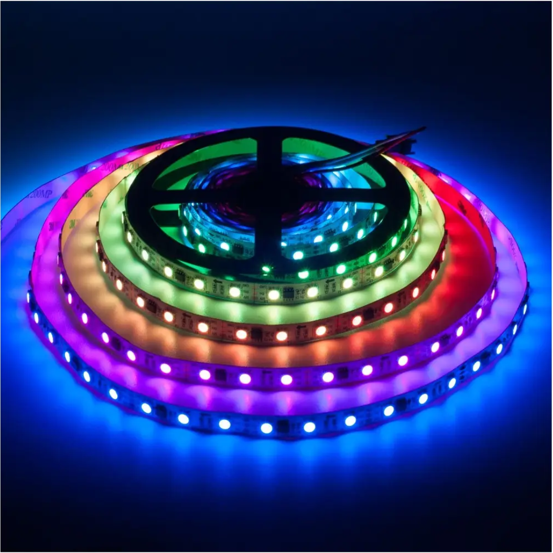 Smart Pixel RGBIC Strip Lights with App Control and Google Home & Alexa Compatible