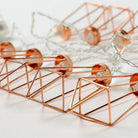 Diamond String Lights - 3AA Battery + USB Operated | Rose Gold - Chronos