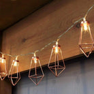 Diamond String Lights - 3AA Battery + USB Operated | Rose Gold - Chronos