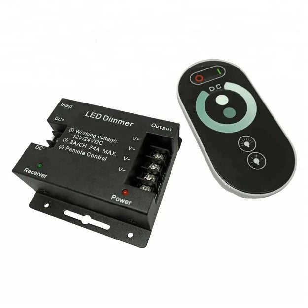 DC12-24V 24A LED Strip Light RF Touch Remote Controller Dimmer Chronos Lights