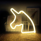 Neon Sign Lamp Wall Hanging | Battery & USB Operated | Unicorn