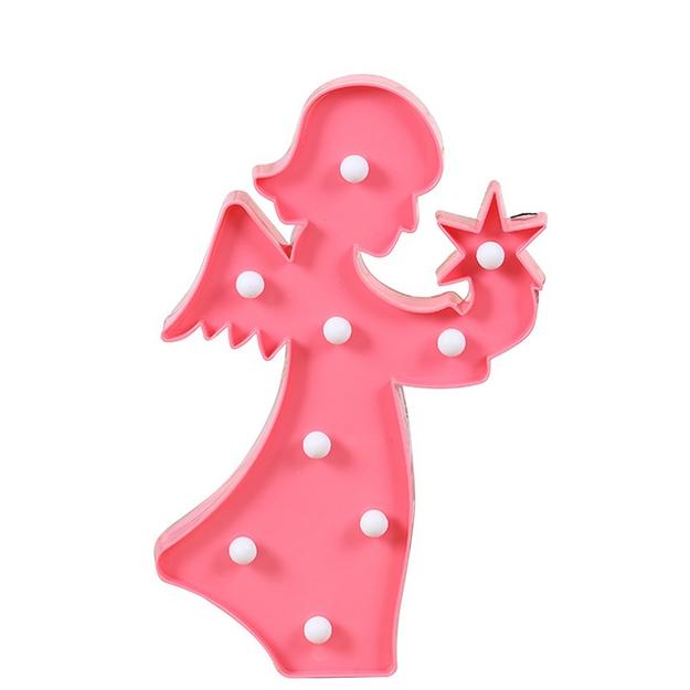 Marquee LED Light - Angel Shape - Chronos
