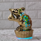 Battery Operated Mushak Lamp with Color-Changing LED – Safe & Smokeless