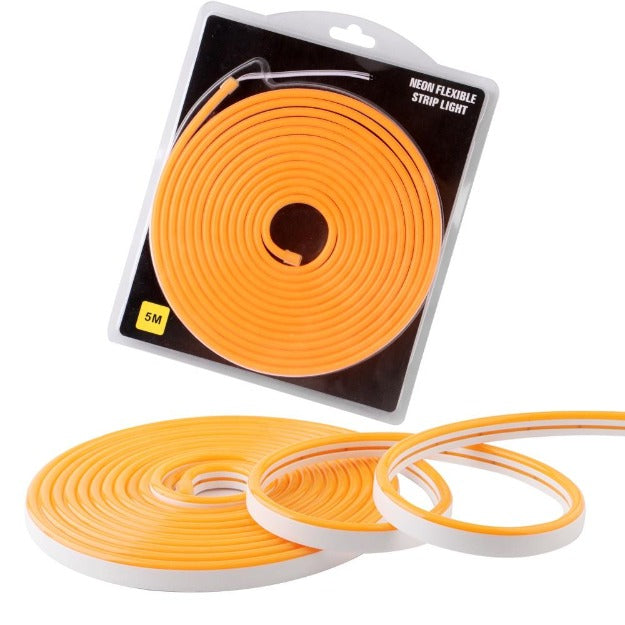 Shop the best orange neon LED strip light in India for long-lasting performance and brilliant color