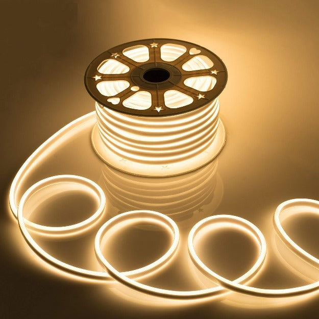 Buy the best warm white neon LED strip light in India for long-lasting brightness and low power consumption