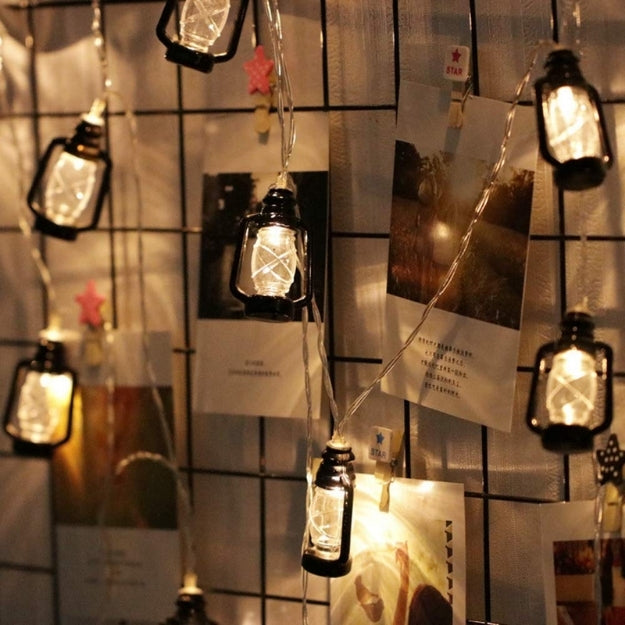Mini Lantern String Lights - Warm White - Chronos