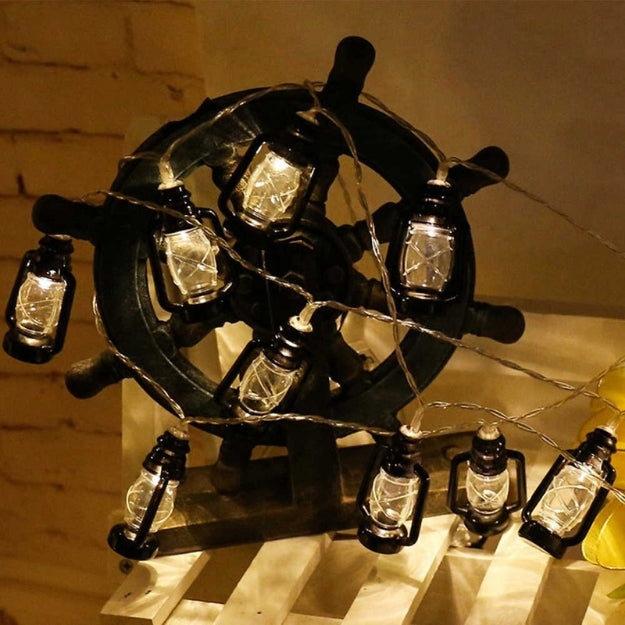 Mini Lantern String Lights - Warm White - Chronos
