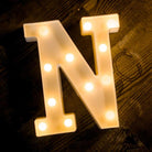 Marquee Letter Sign Lights - Alphabet N - Chronos