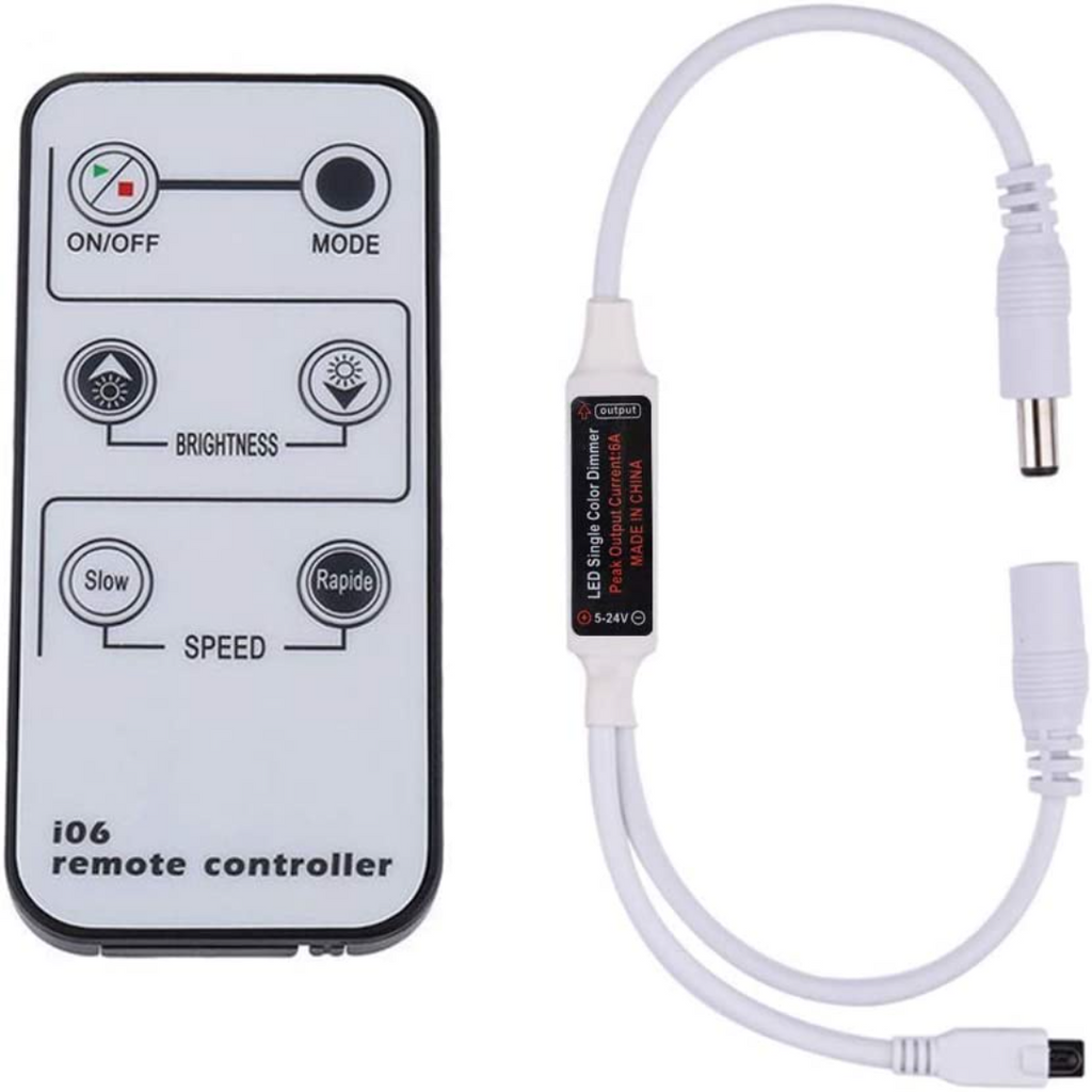 DC12-24V 24A LED Strip Light RF Touch Remote Controller Dimmer | Chronos Lights
