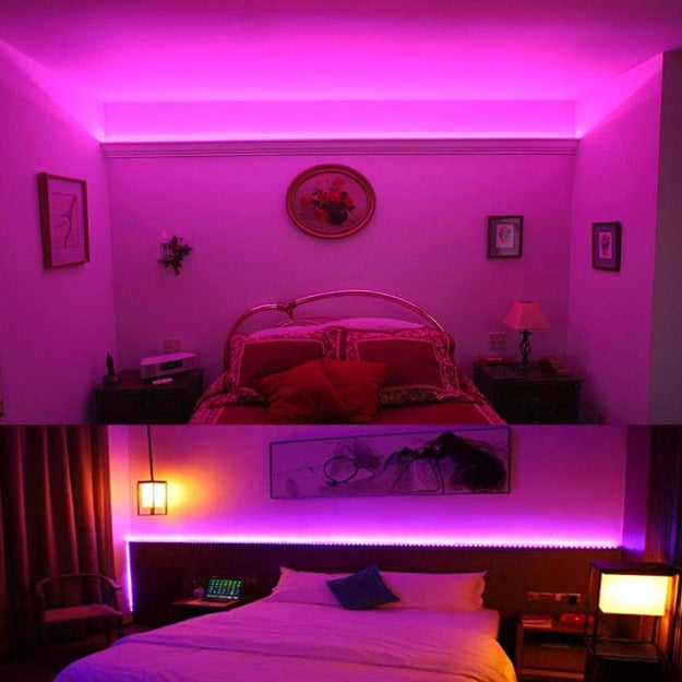 LED Strip Light 2835 SMD LED 120 LED Per Meter Pink | Chronos lights