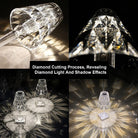 Diamond Reflection Portable LED Crystal Table Lamp | Chronos Lights