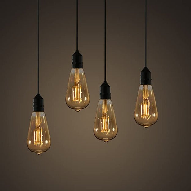 Ceiling Hanging Pendant Light with E27 Bulb Holder Chronos Lights