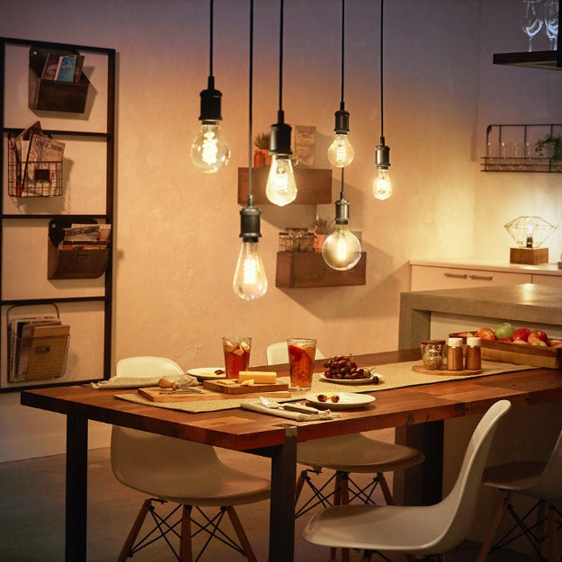 Ceiling Hanging Pendant Light with E27 Bulb Holder Chronos Lights