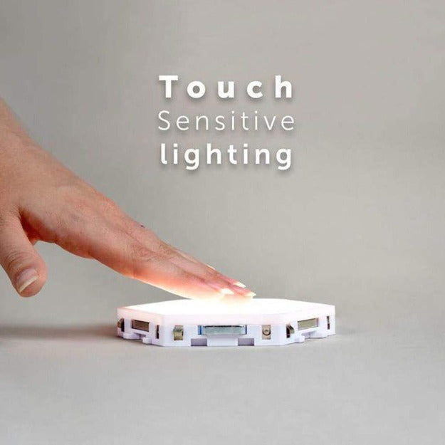 Honeycomb Tile Lights | Touch Sensitive | Multicolor Hexagon Chronos