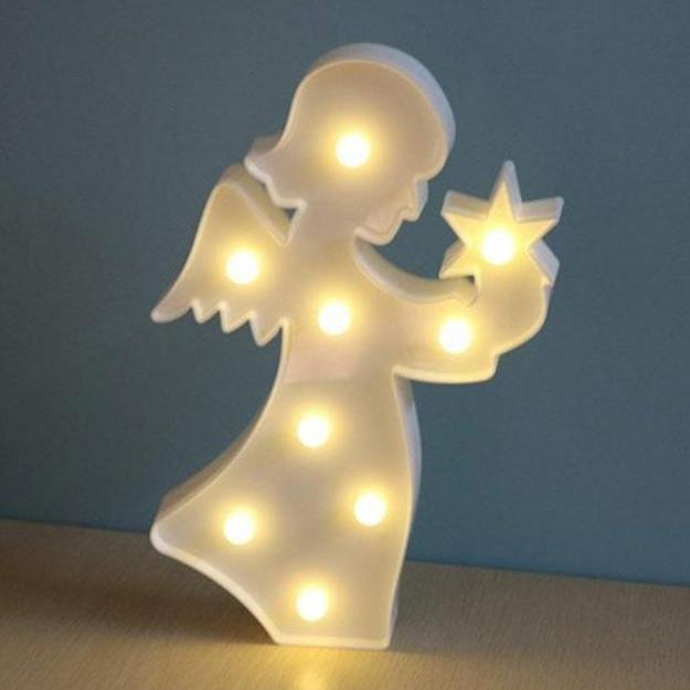 Marquee LED Light - Angel Shape - Chronos