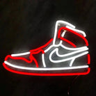 jordan shoes neon sign light chronoslights