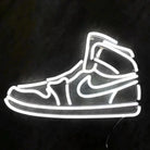jordan shoes neon sign light chronoslights