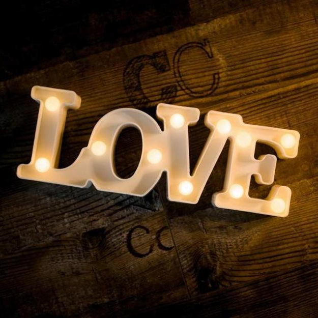 Marquee LED Light - LOVE Word Shape - Chronos